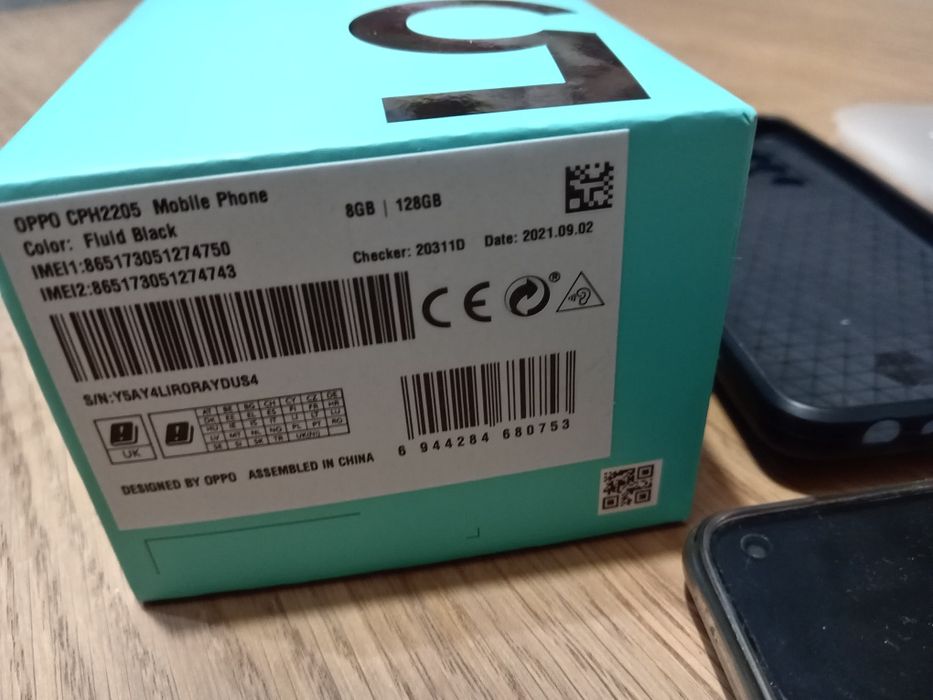 Oppo Reno 5 lite + 2 etui