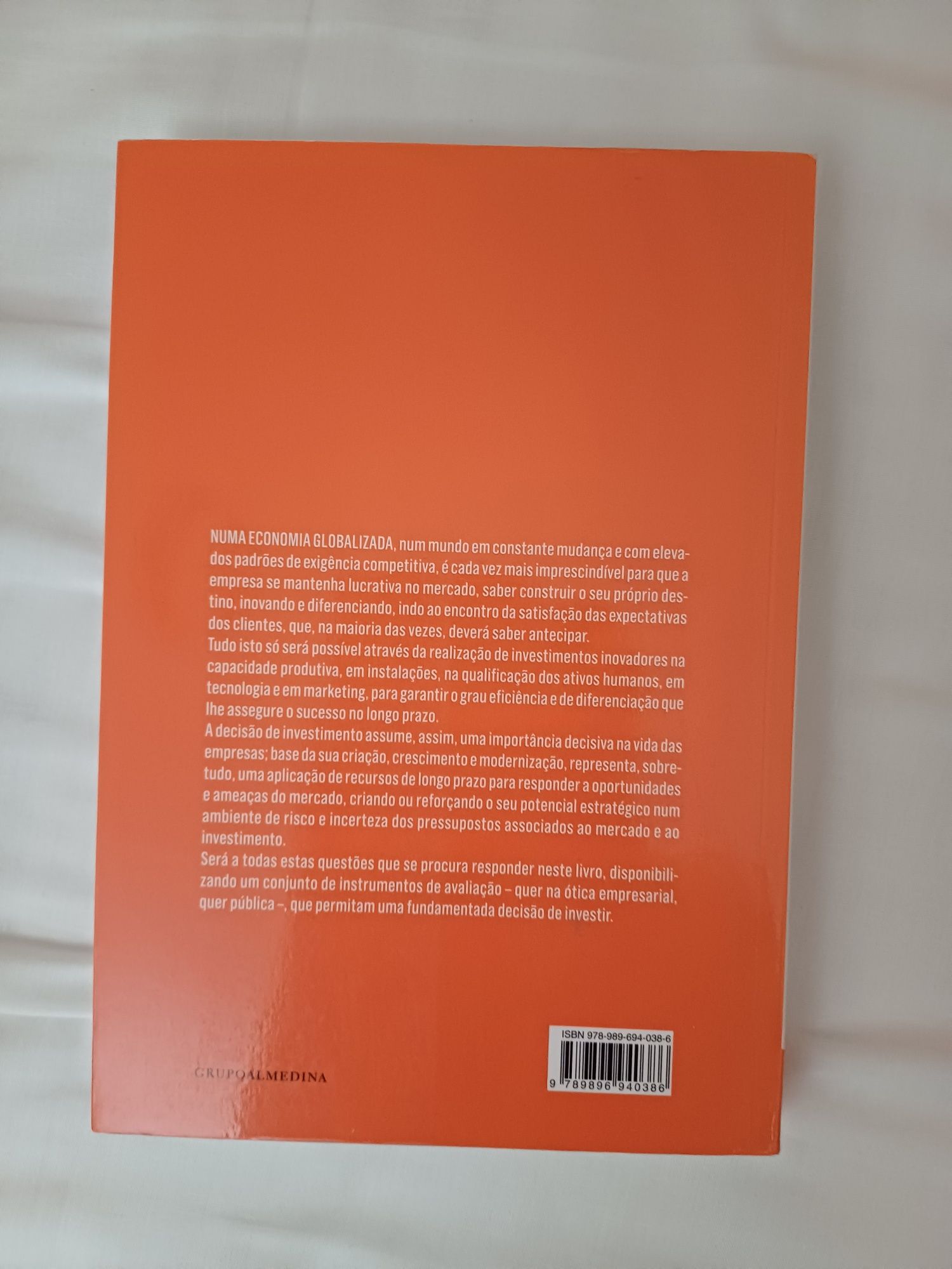 Livro - Decisão de investir - Em ambiente de incerteza e Risco