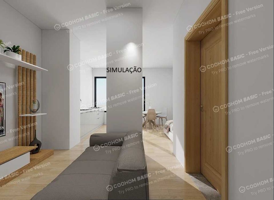 T0/Estúdio para Habitação ou Comércio no Centro Histórico