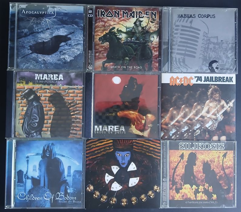 CDs Rock Pop Metal Jazz Classic