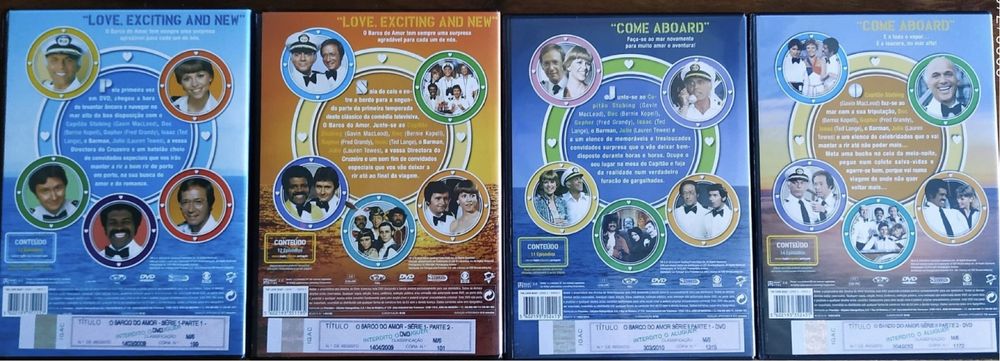 O Barco do Amor 3 Series em dvds
