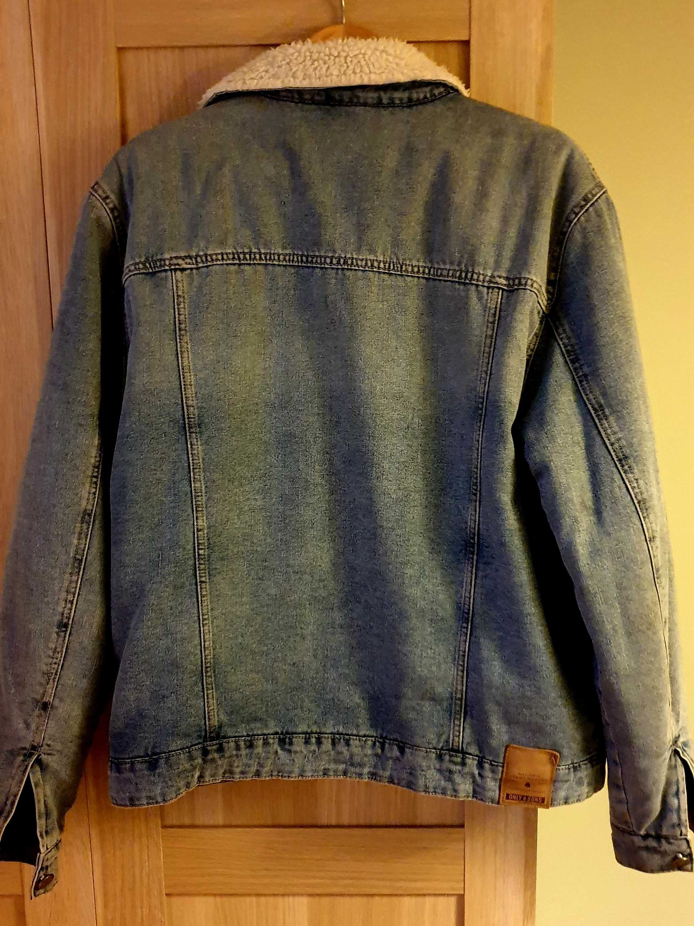 Kurtka sherpa only & sons M jeans