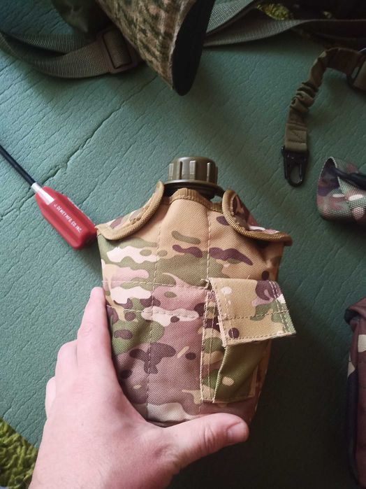 Фляга для води (рідини) харчова в чохлі