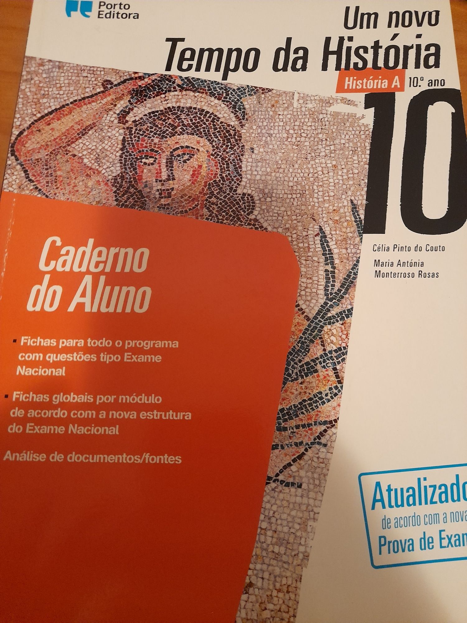 Manuais escolares novos de História A 10°ano ,5€ cada manual