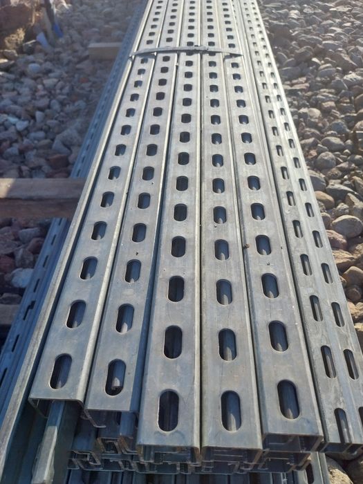 Profile perforowane szyny perforowane szyny montażowe 41x41 41x21 27x1