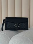 Сумка Coach Tabby Black крос боди коуч через плече