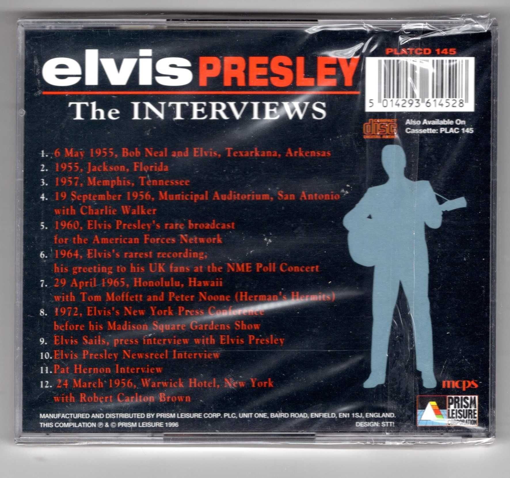 Elvis Presley - The Interviews (CD)