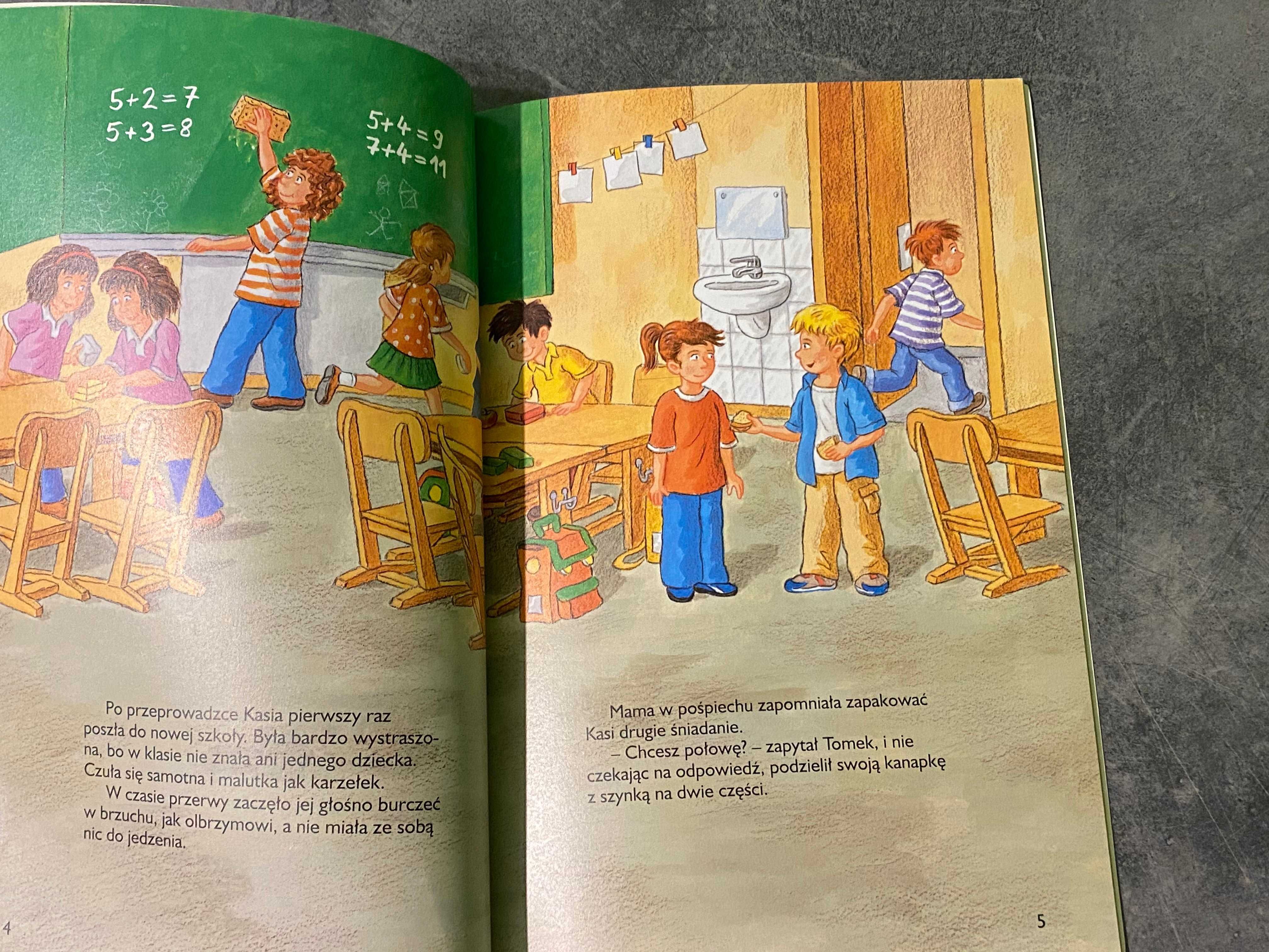 Książeczka Kasia i Tomek uczą się dzielić Georg Bydliński