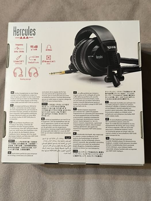 Auscultadores Hércules