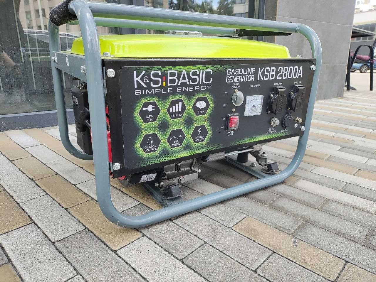 Бензиновий генератор K&s basic KSB 2800A