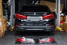 Фонари рестайлинг BMW 5 Серия F90 G30 528 530 540 Фари Ліхтарі Стопы