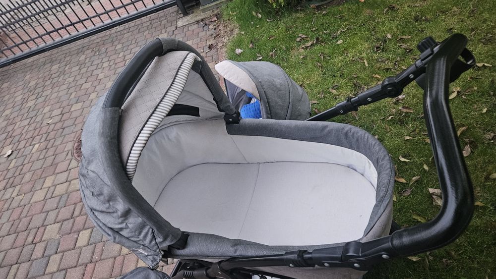 Nowy Wózek spacerowy  gondola dziecięcy Jedo Fyn  alu line 3 w 1  Pozn