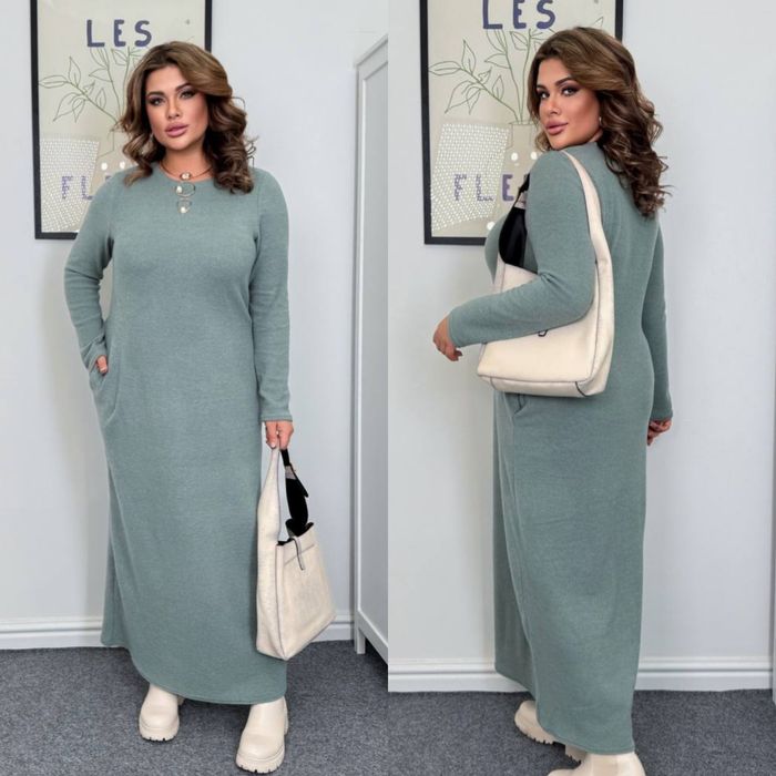 Сукня довга. Великі розміри