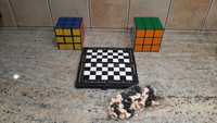 Kostki Rubika, mini szachy