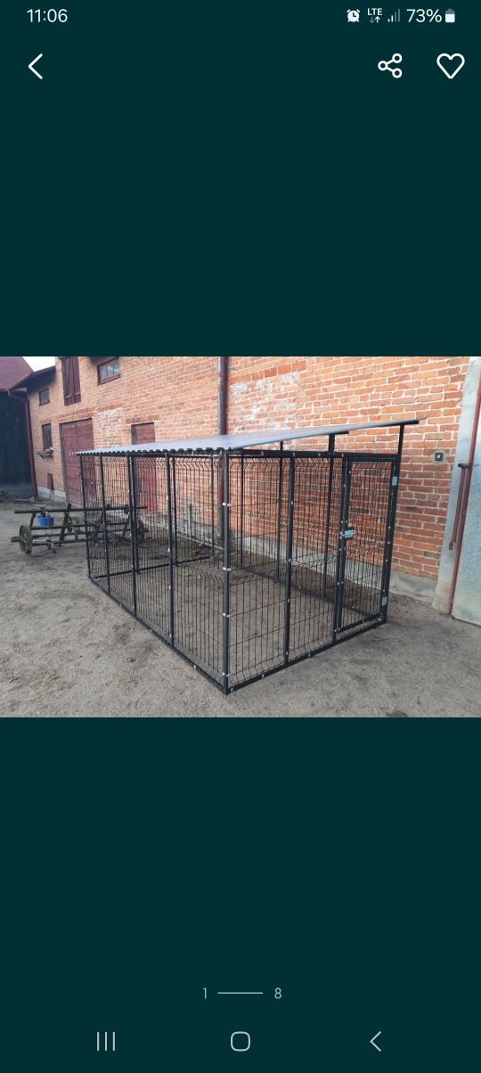 Zagroda Klatka Box Boks dla Pupila Panel 3D