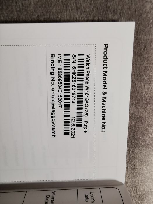 Smartwatch OPPO Imoo WatchPhone Z6 Roxo