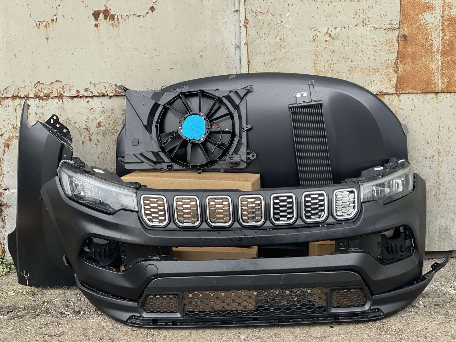 Бампер Jeep compass 2022/фара Jeep compass 2022