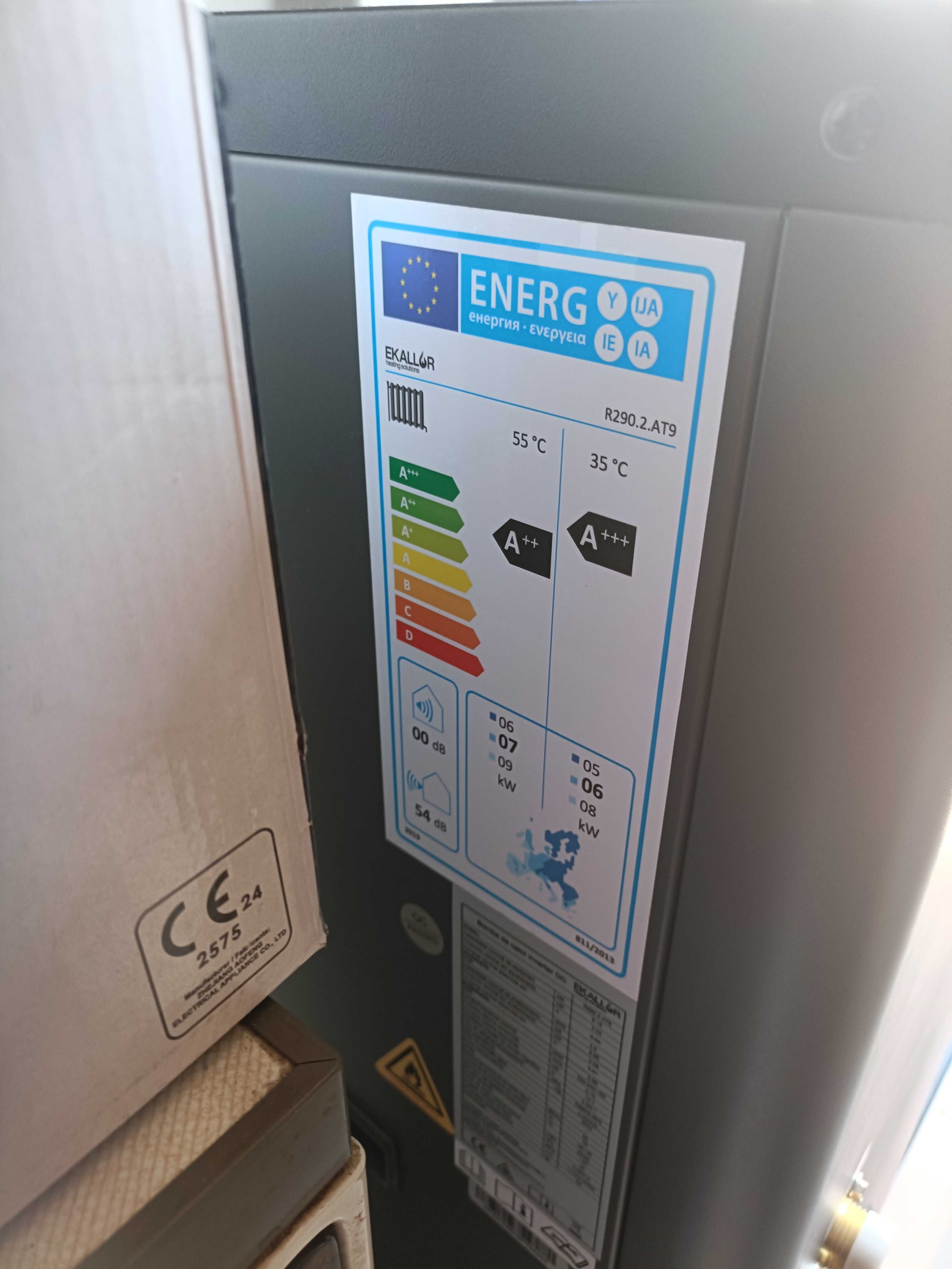 Bomba de calor EKALLOR R290 – Nova em caixa – 2800 €