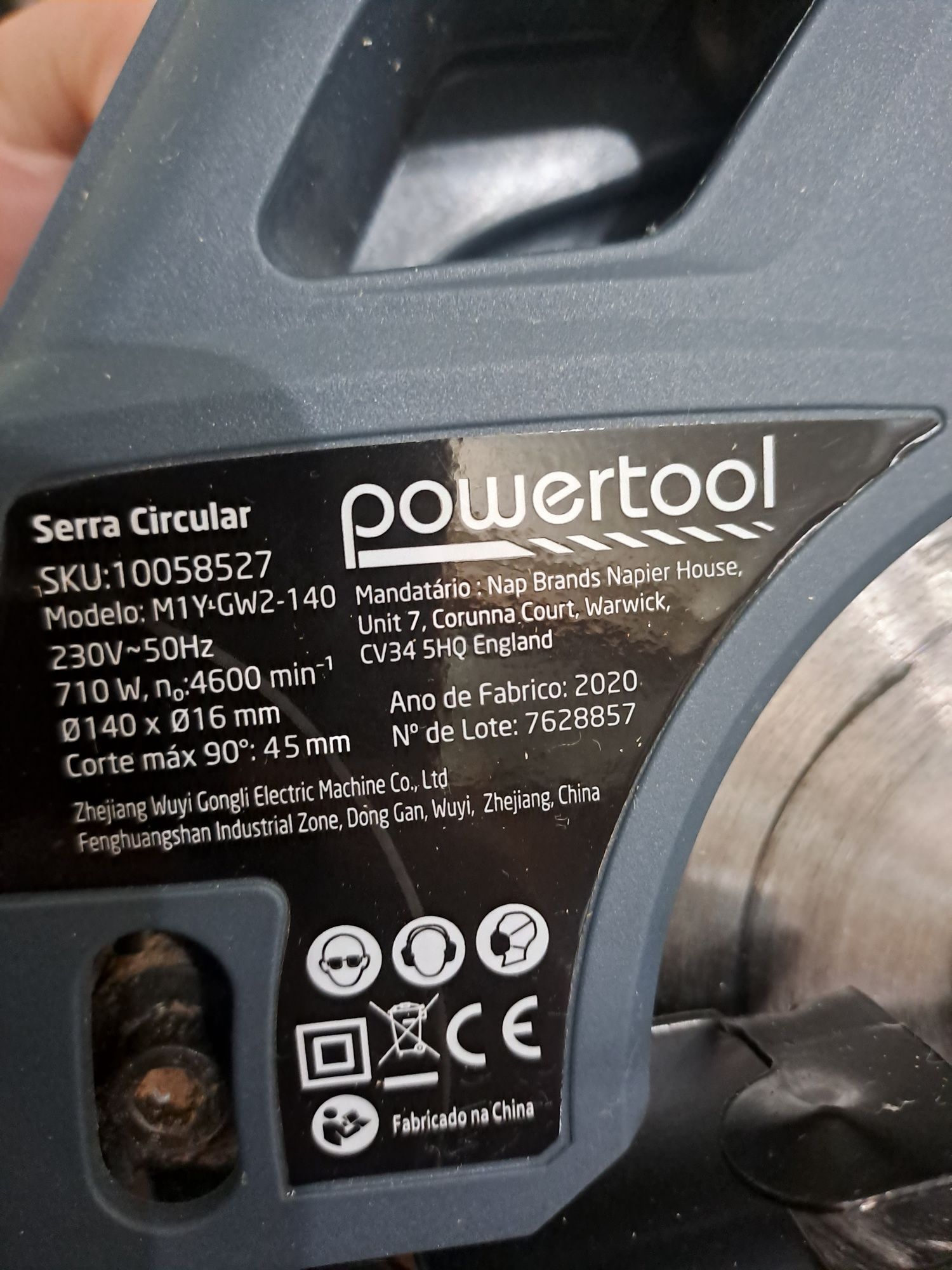 Serra circular powertool