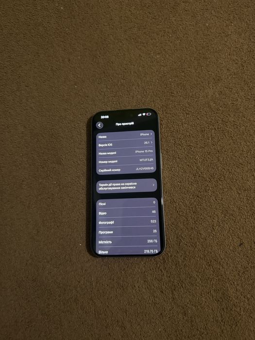 Iphone 15 pro 256 gb Neverlock