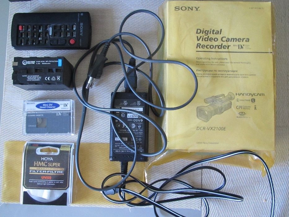 Профессиональная видеокамера Sony DCR-VX2100E