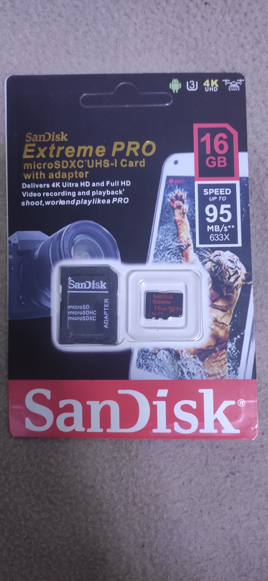 Карти пам'яті SanDisk Extreme PRO 16Gb, 32Gb