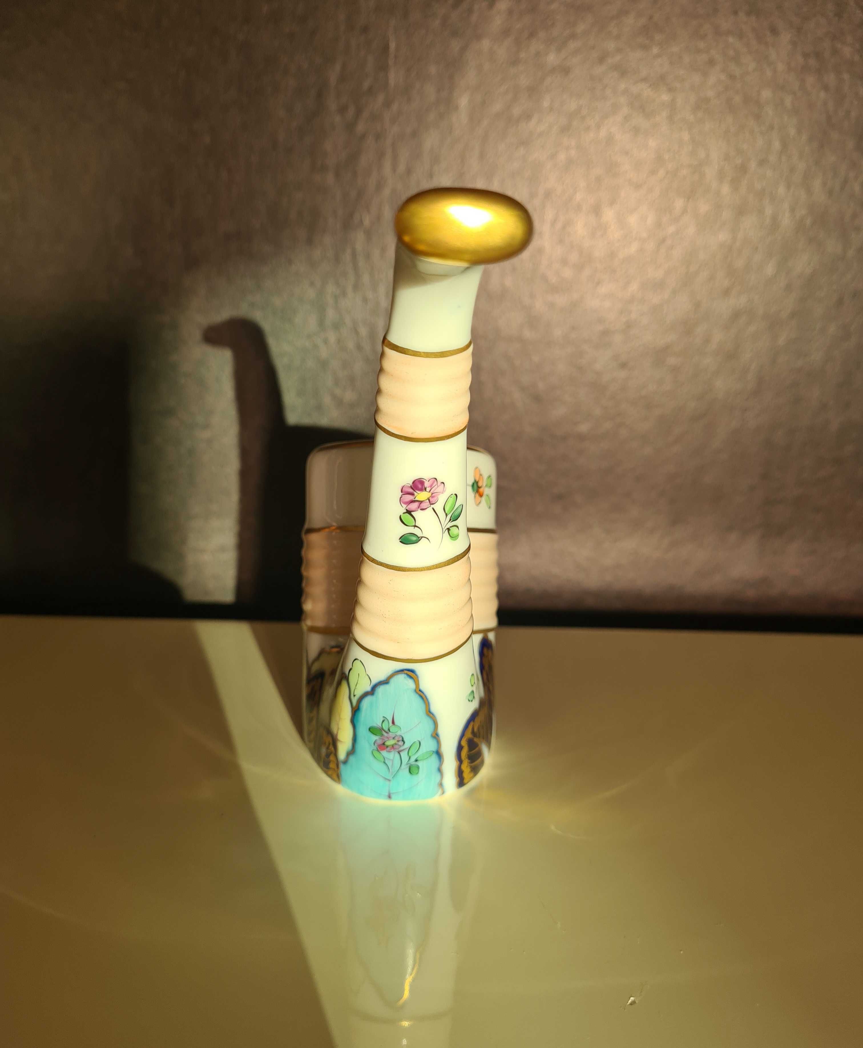 Antigo "Cachimbo" de porcelana Pintado a mão
