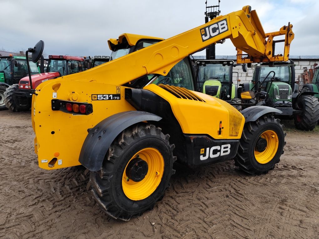 JCB 536-60 z 2017r ładowarka teleskopowa Manitou Merlo Bobcat