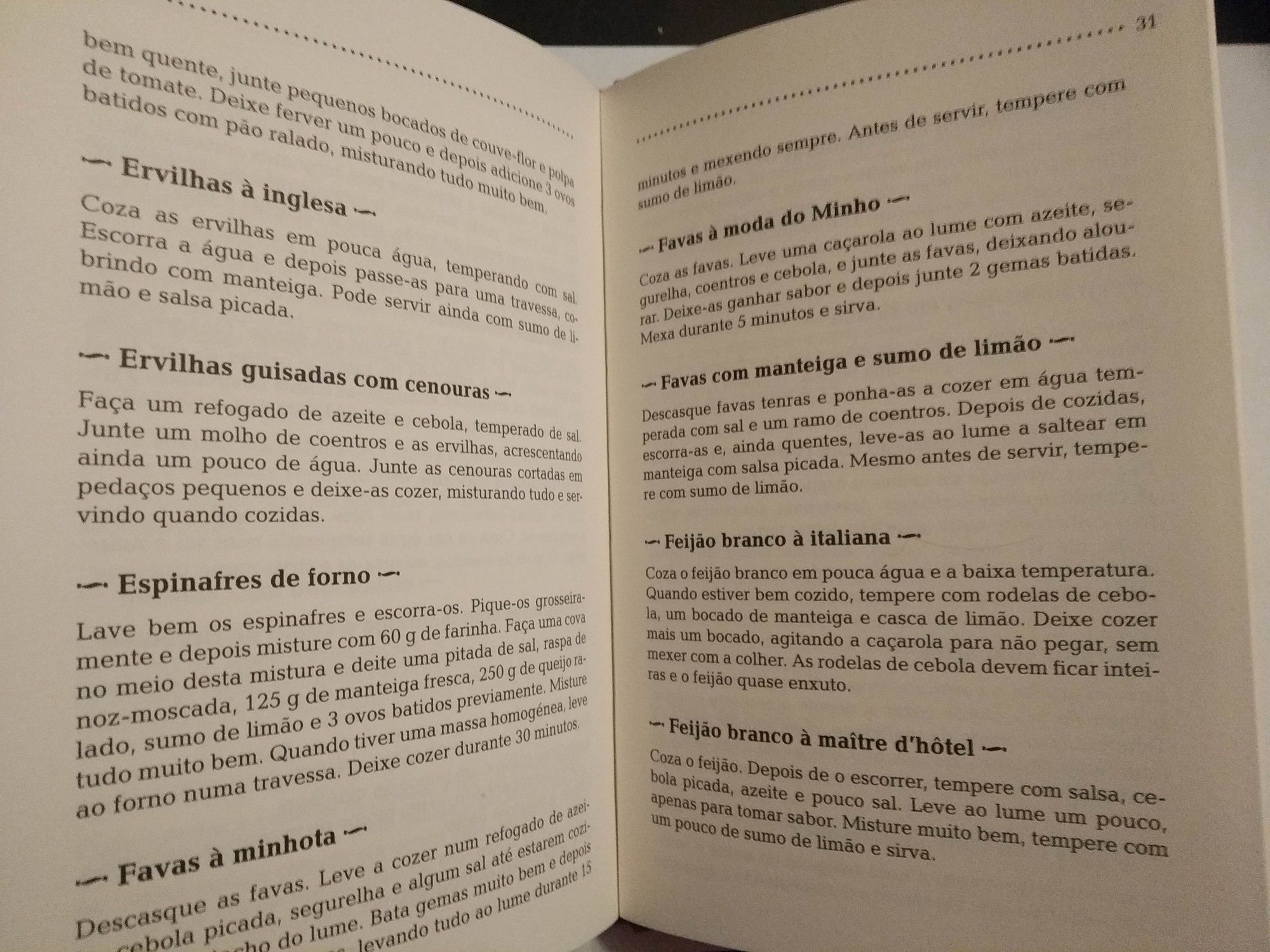 Livro de receitas vegetarianas