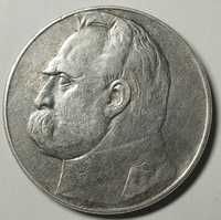 Srebrna moneta 10zł Józef Piłsudski 1935r