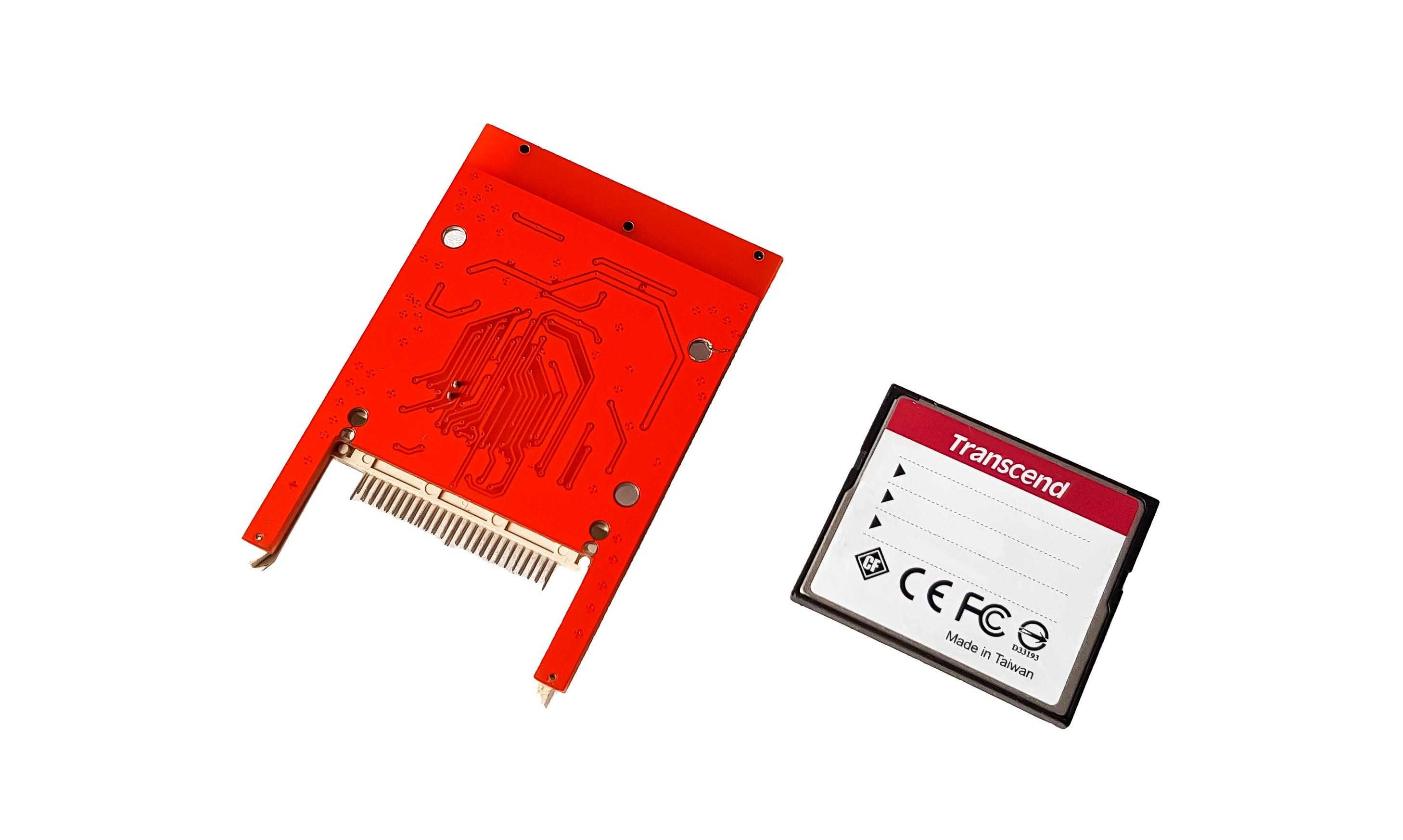 Adapter CF - SATA + Karta CF 4GB (TS4GCF133)