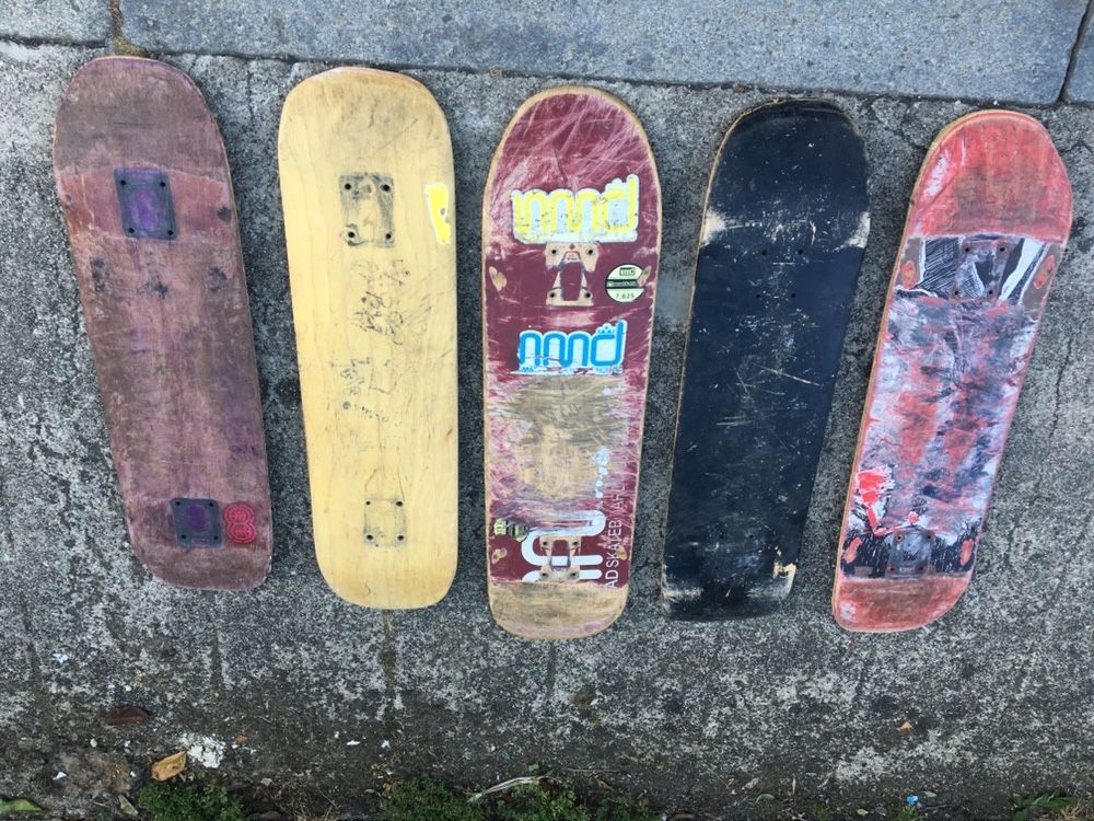 Vendo pranchas de skate usadas