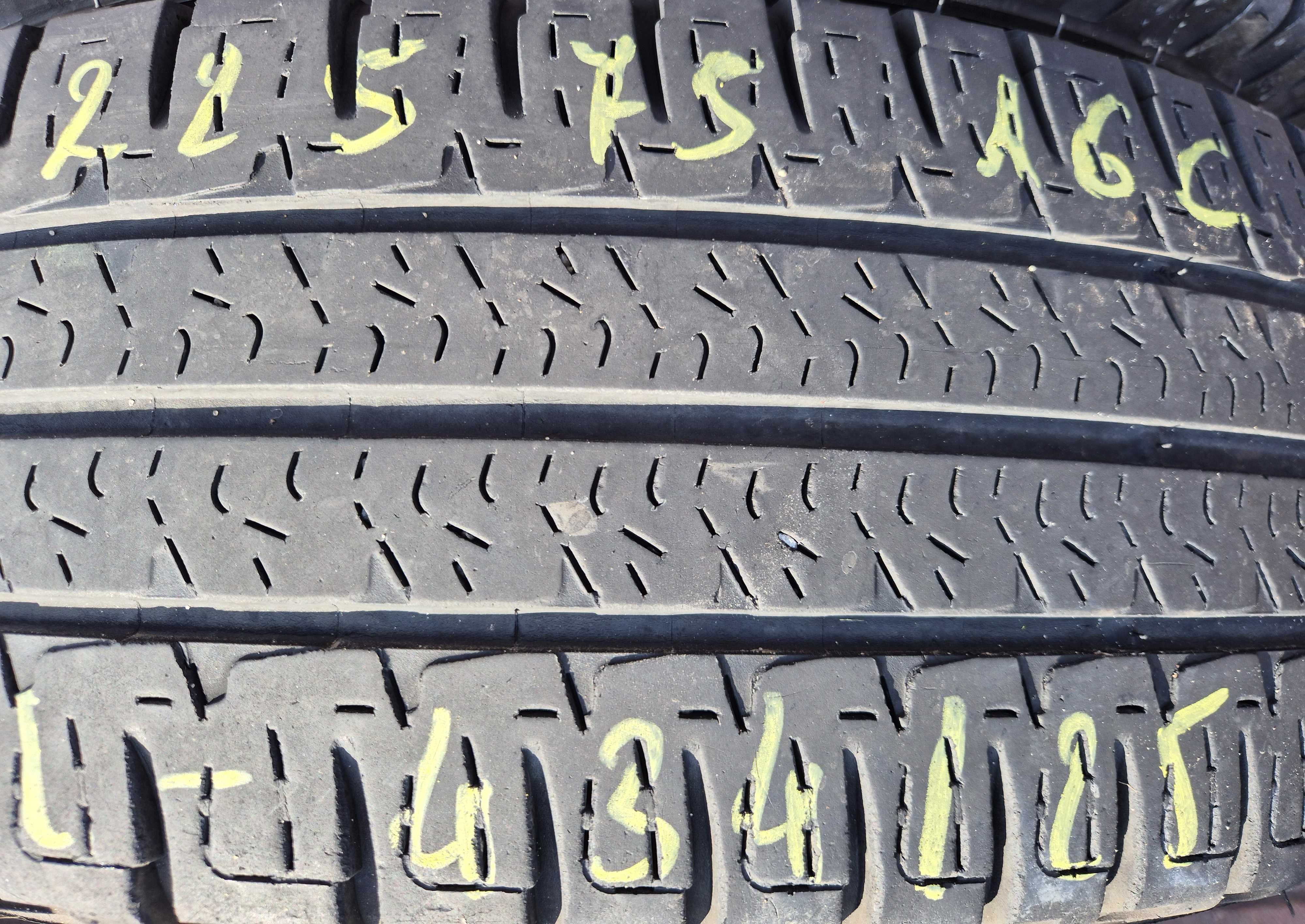 225/75r16C CP (L434/25)006 2szt 6mm 19r AgilisCamping MICHELIN LETNIE
