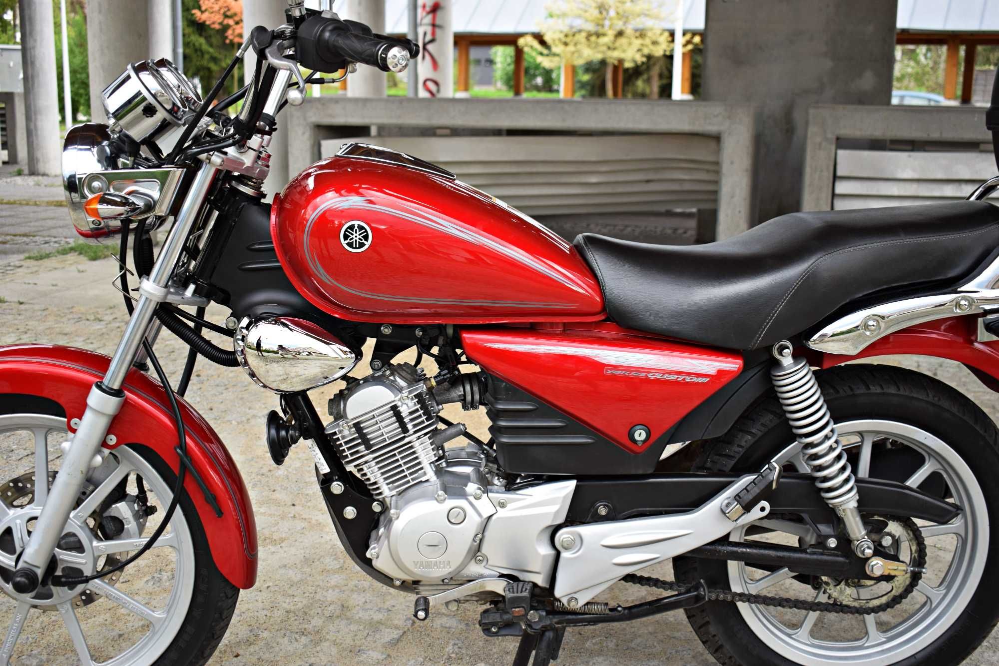 Yamaha YBR 125 Custom Kat B IDEALNA cała w ORYGINALE 19754km z Austrii