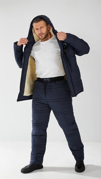 Чоловічий костюм на хутрі