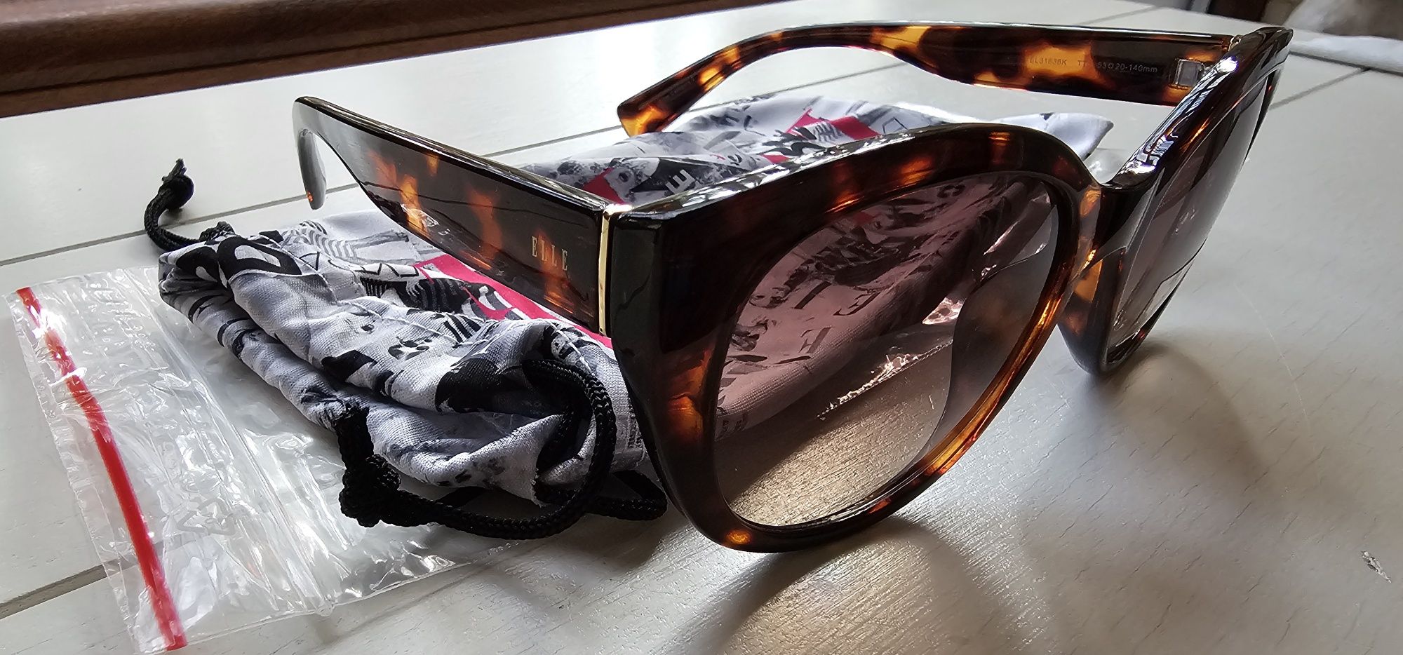 Okulary przeciwsłoneczne damskie Elle el31636k nowe
