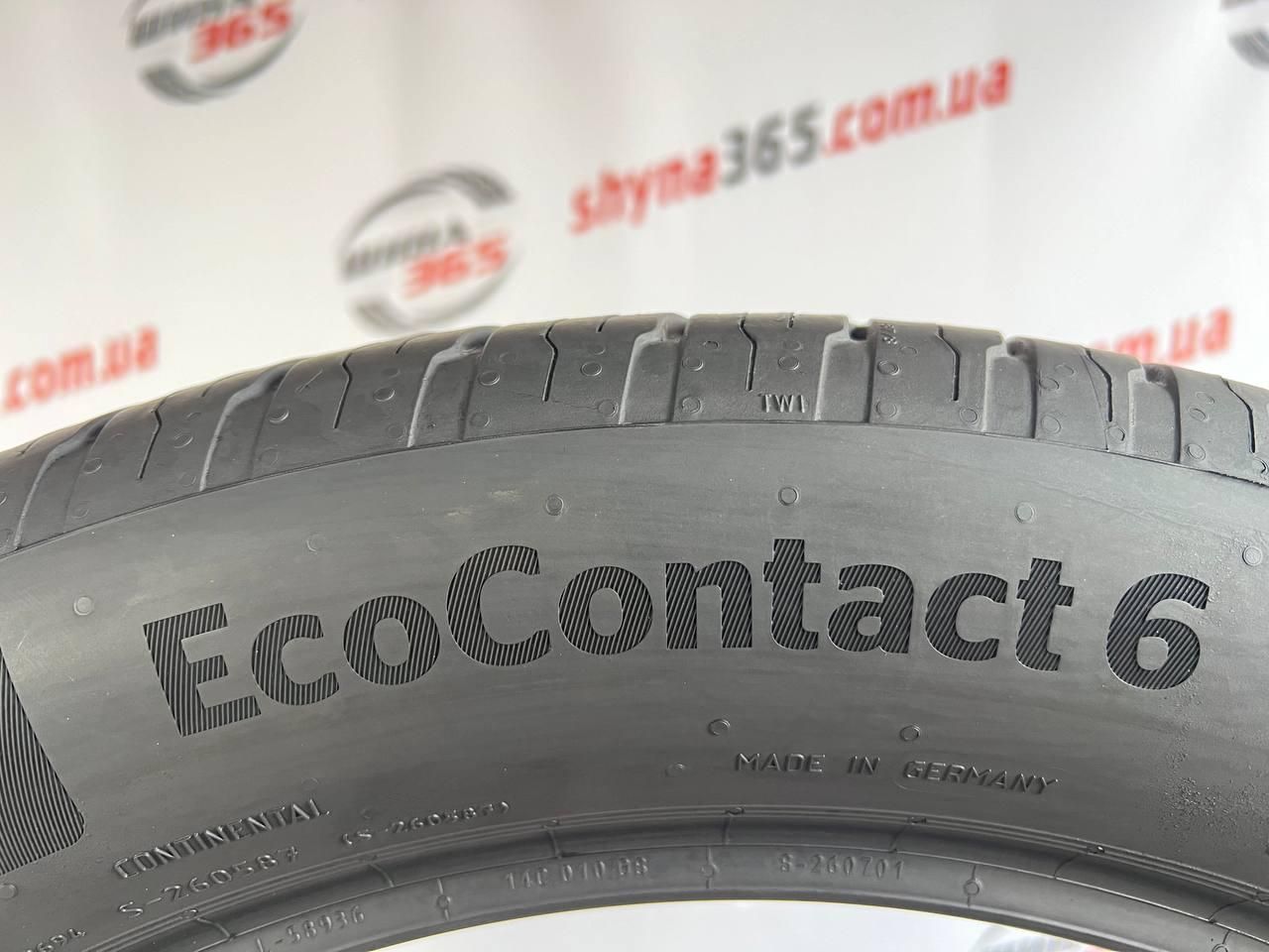 235/50 r19 continental ecocontact 6 6mm бу шини