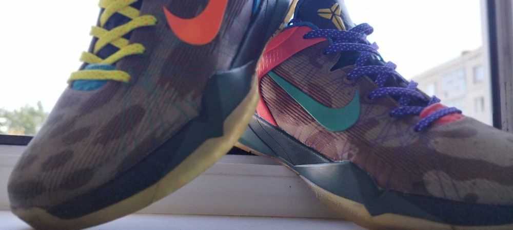 Nike Zoom Kobe VII Red Blue Purple WTK Розмір 44-28см