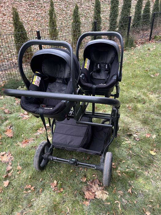 Wózek bliźniaczy JEDO DUO 3w1