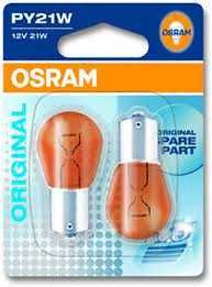 Żarówki kierunkowskazów OSRAM PY21W 12V/21W - ORYGINAŁ