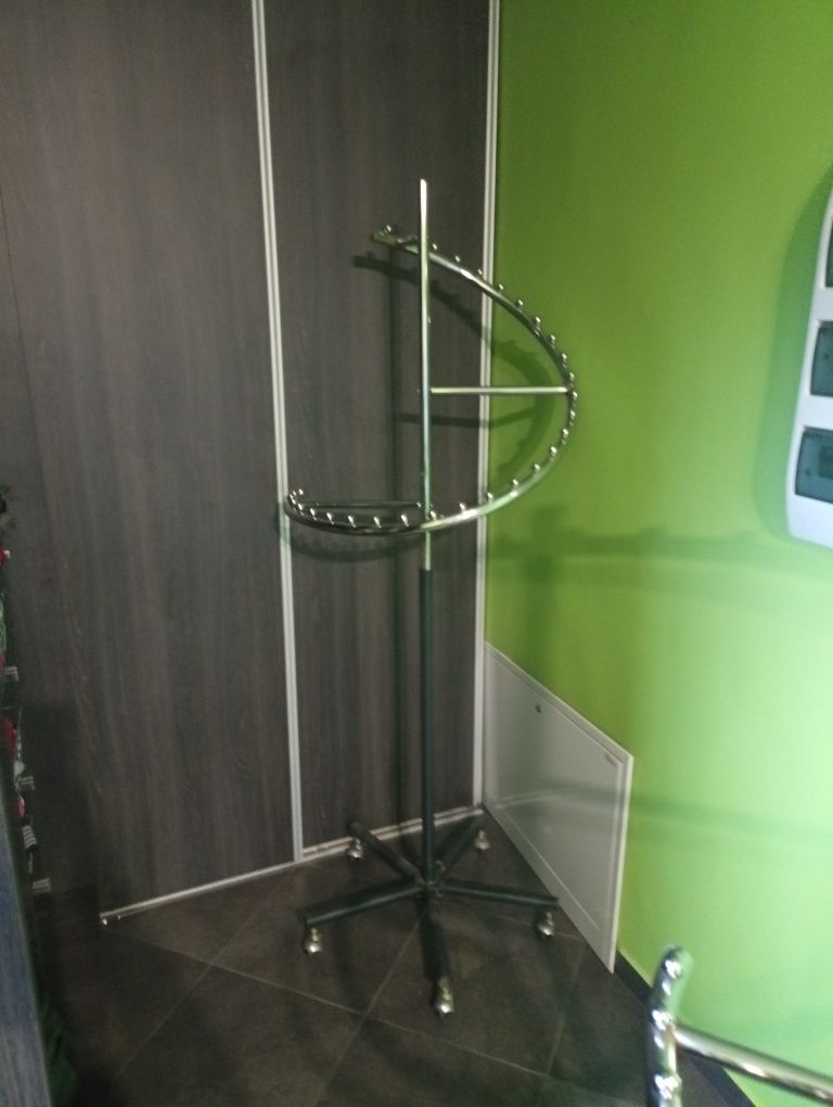 Wieszak na ubrania sklep z odzieżą, handlowy. 2sztuki