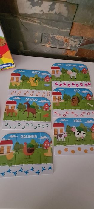 Jogo animais da quinta 3-5 anos