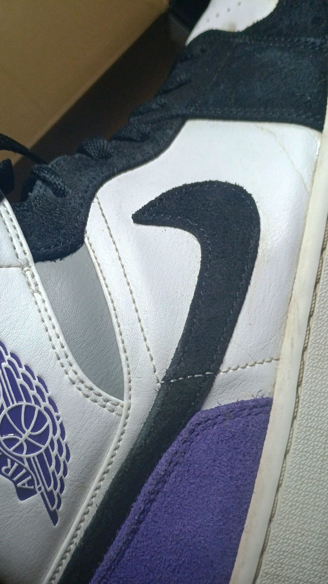 Nike air Jordan 1 retro mid se court purple
