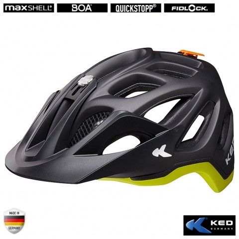 Kask rowerowy KED TRAILON Czarny MTB "M" (52-58cm)