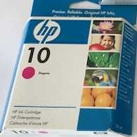 Tinteiro HP 10 Magenta / Cian / Amarelo