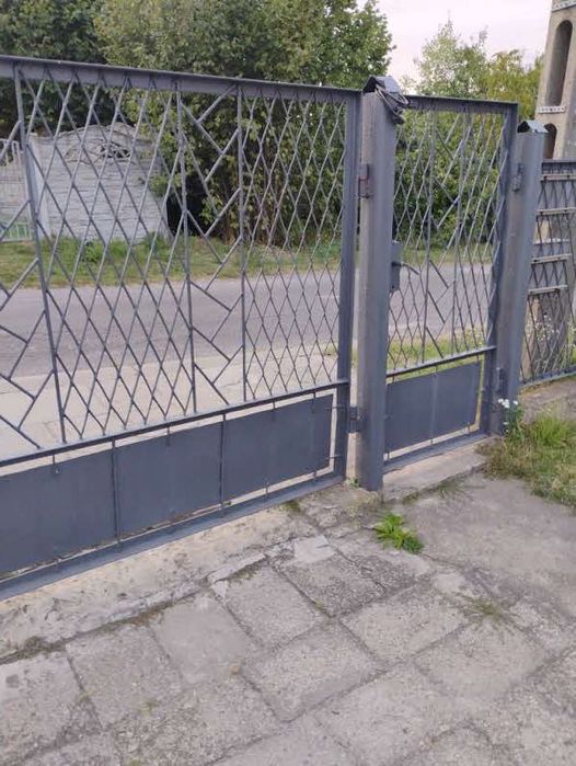 Ogrodzenie po demontażu