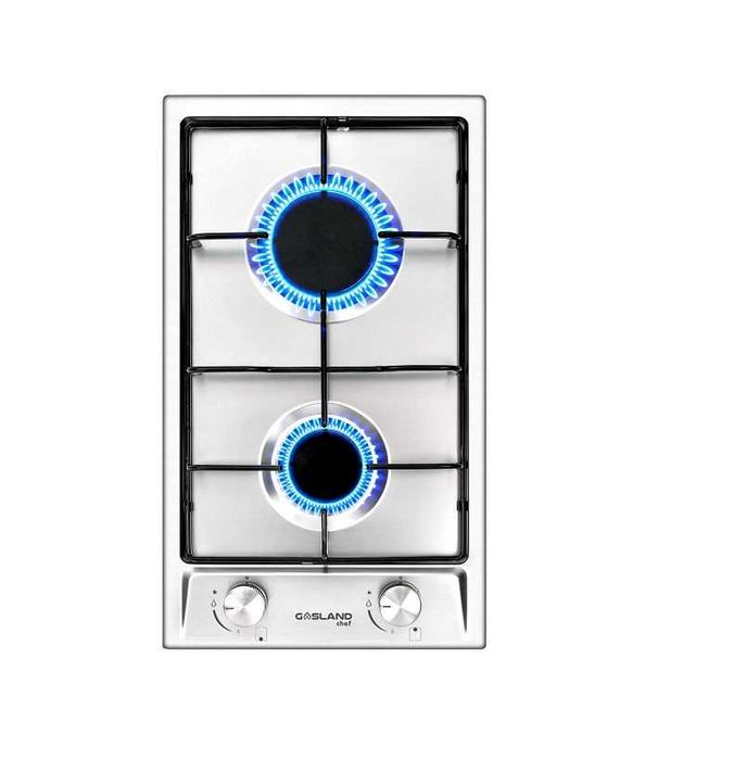 Газова плита Gasland Chef GH30SF 30 см, вбудована 2 конфорки,
