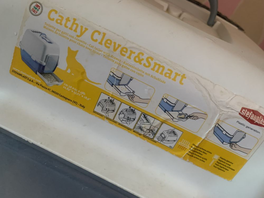 Туалет для кошек Stefanplast Cathy Clever & Smart 58 х 45 х 48 см