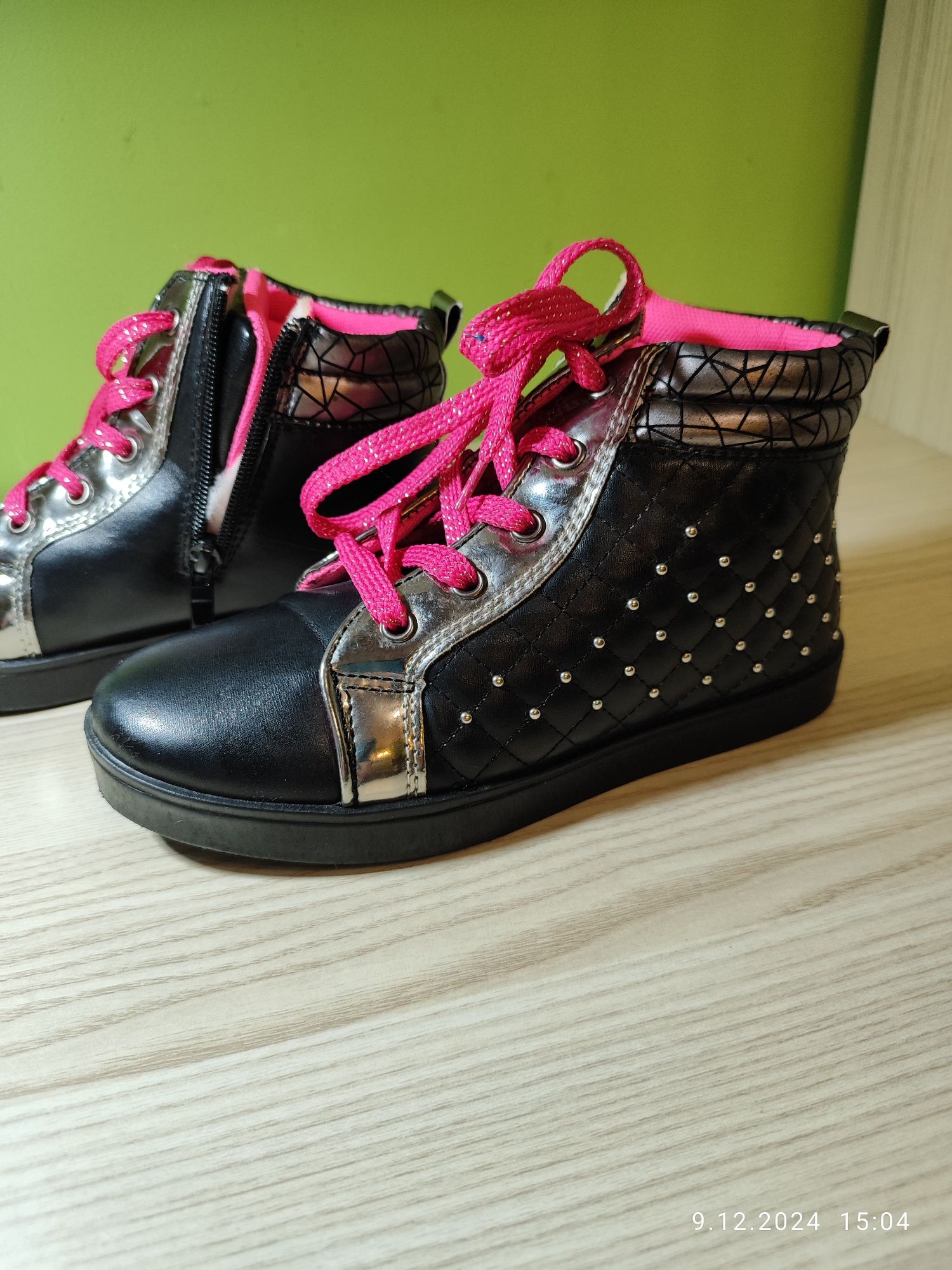 Buty Botki Trzewiki dla dziewczynki