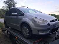 Ford s-max 2.0 tdci uszkodzony w drzwi jak na zdjeciach